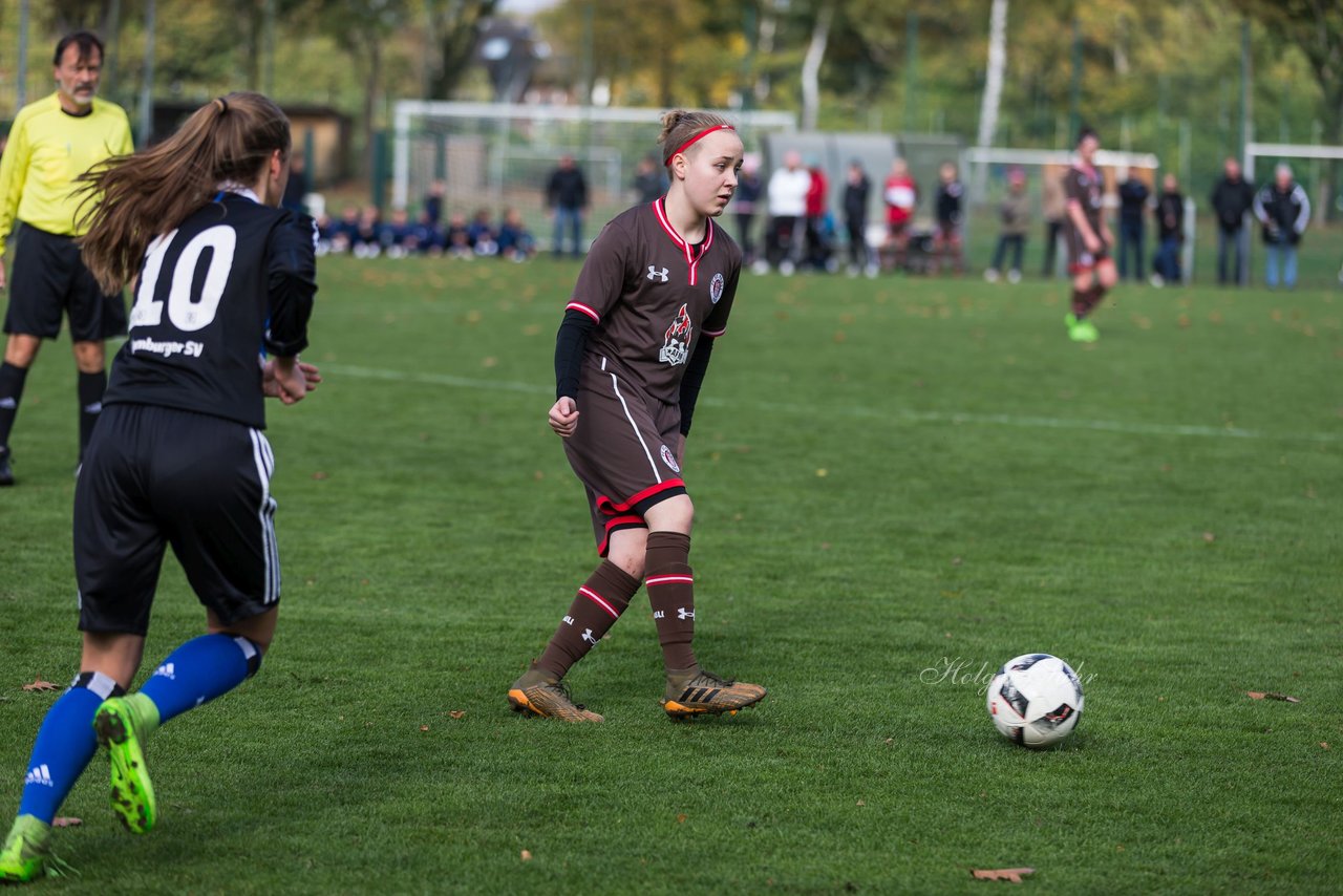 Bild 225 - B-Juniorinnen Hamburger SV - FC St.Pauli : Ergebnis: 1:2